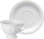 Rosenthal Ceașcă pentru cafea Maria Albă 180 ml cu farfurioară (10430 800001 14742 + 10430 800001 14741)