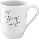 Villeroy & Boch Cană Statement Lieblingsmensch 340 ml (10-1621-9651)