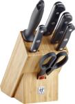 ZWILLING Bloc cu 4 cuțite, forfecuță și dispozitiv de ascuțire Gourmet cu dispozitiv de ascuțire (36131-002-0)