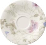 Villeroy & Boch Farfurioară pentru ceașcă pentru ceai sau cafea Mariefleur Gris Basic 240 + 250 ml (10-4104-1310)