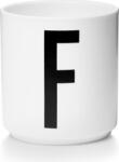 Design Letters Cană AJ litera F de porțelan (10201000F)