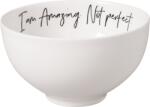 Villeroy & Boch Bol Statement I Am Amazing Not Perfect 14 cm (10-1621-6253)