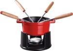 Staub Комплект за фондю Staub 10 см червен 8 части (40509-900-0)