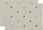 Södahl Suporturi pentru farfurii Christmas Hearts Embroidery 33 x 48 cm 2 buc (33449)