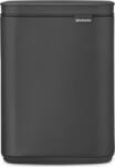 Brabantia Coș de gunoi Bo 4 l gri închis (233708) Cos de gunoi