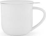 Viva Cană Minima Balance 380 ml albă cu accesoriu pentru infuzat (V81402)