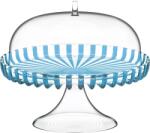 Guzzini Platou pentru tort Dolcevita turcoaz din materiale reciclate cu picioruș (12580048) Tava