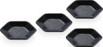 Le Creuset Castronașe pentru sosuri Le Creuset hexagonale 9, 5 cm negre 4 buc (69259951400030) Castron