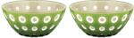 Guzzini Castronașe pentru gustări Le Murrine 12, 5 cm verde-bej 2 buc (279412159) Castron