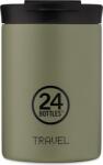 24Bottles Cană termică Travel Tumbler Earth 350 ml măslinie (478)