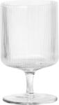Ferm Living Pahare pentru vin Ripple străvezii 2 buc (100488211) Pahar