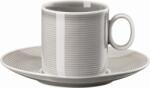 Rosenthal Ceașcă pentru cafea Thomas Loft Moon Grey 210 ml cu farfurioară (11900 401917 14742 + 11900 401917 14741)