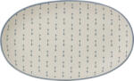 Bloomingville Farfurie Bloomingville Mini ovală albastră din argilă ceramică (21103008)