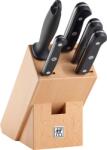 ZWILLING Bloc cu 4 cuțite și dispozitiv de ascuțire Gourmet 01 (36131-001-0)