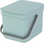 Brabantia Coș cu sistem de separare a deșeurilor Sort & Go 6 l verde mentă (109645) Cos de gunoi
