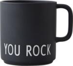 Design Letters Cană cu mâner Favourite you rock (10101008BKYOUROCK)