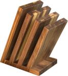 Artelegno Bloc pentru cuțite Venezia 4 din lemn de nuc magnetic (AL-42/WL)