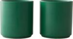Design Letters Căni Mute verzi 2 buc (10101016GRASSGREEN)