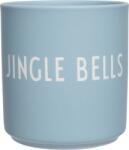 Design Letters Cană Favourite Xmas Jingle Bells albastră-deschis (10101002LBJINGLBEL)