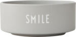 Design Letters Купа за закуски Snack Smile сива (10204010CLGRSMILE)