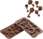 Silikomart Formă pentru bomboane de ciocolată Scg33 Choco Keys de silicon (22.133.77.0065) Forma prajituri si ustensile pentru gatit