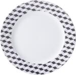 Ćmielów Design Studio Farfurie plată Cosmopolitan Mix & Match kubiki 26 cm (0061290X2G140)