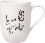 Villeroy & Boch Cană Statement La vie est belle 340 ml (10-1621-9673)