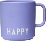 Design Letters Cană cu mâner Favourite Happy violet (10101008PAIRIHAPPY)