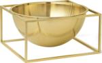 Audo Copenhagen Купичка Kubus centerpiece ниска 12 см злато (71068-000569)