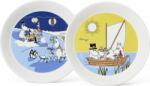 Arabia Finland Farfurii Arabia Finland Moomins Bonfire & Sailing 19 cm 2 buc (1071466)