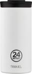 24Bottles Cană termică Travel Tumbler Basic 600 ml albă (410)