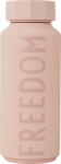 Design Letters Sticlă termos Tone-On-Tone Freedom nude (30100105NUDEFREE)