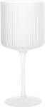 Ferm Living Pahare cu picior pentru vin roșu Ripple Frosted 2 buc (1104270093) Pahar