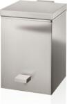 DECOR WALTHER Coș de gunoi pentru baie Corner Soft Close pătrat 26, 5 cm nichel (0614634) Cos de gunoi