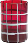 Zafferano Pahar Twiddle 350 ml roșu (TW00111) Pahar
