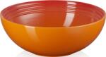 Le Creuset Castron tip salatieră Le Creuset 24 cm portocaliu aprins (70120240900001) Castron