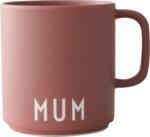 Design Letters Cană cu mâner Favourite Mum roz murdar (10101008ARMUM)