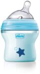Chicco Бебешко шише Chicco Natural Feeling - Със силиконов биберон, 250 ml, за момче, асортимент (N0243) - ozone