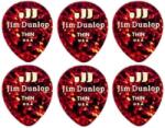 Dunlop 485R-05TH Celluloid Teardrop 6 Pană (<![CDATA[485R05TH-6PACK-SET]]>)