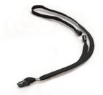 DURABLE Nyakbaakasztó, klippel, DURABLE, fekete (DB811901) - jatekotthon