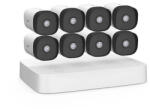 TENDA csőkamera szett - K8P-4TR (8x 4MP, H265, IR30m, 1x NVR 8xPoE, USB, RJ45) (K8P-4TR) - ipkameradiszkont