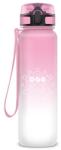 Ars Una Kulacs ARS UNA műanyag matt BPA-mentes motivációs ombre 1000 ml Candy floss (56574524) - vectraline