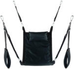 Mr Sling Rectangle Fabric Sling - prémium fekete függesztő szett - szexvital