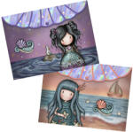 Santoro Mapă cu capsă Santoro Gorjuss Making Waves - Lost At Sea si Washed Ashore, 2 buc (1298GJS02)