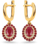 Heratis Forever Rubin fülbevaló 1, 24 ct Luissa gyémántokkal IZBR959N