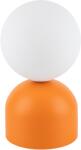 TK Lighting Miki narancs-fehér asztali lámpa (TK-16041) G9 1 izzós IP20 (16041)