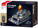 Sluban Model Bricks Army - ZTS-99AS tank építőjáték készlet (M38-B1234) - slubanepitojatek