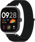  NYLON Cserélhető heveder Xiaomi Redmi Watch 4 fekete