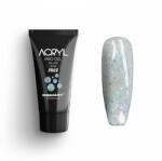 2M Beauty Acryl Pro Gel 2M Flakes and Glitter AB Clear - 15g