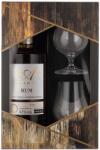  Agárdi Rum Díszdobozban 2 Db Single Malt Pohárral 43%, 0, 5 L